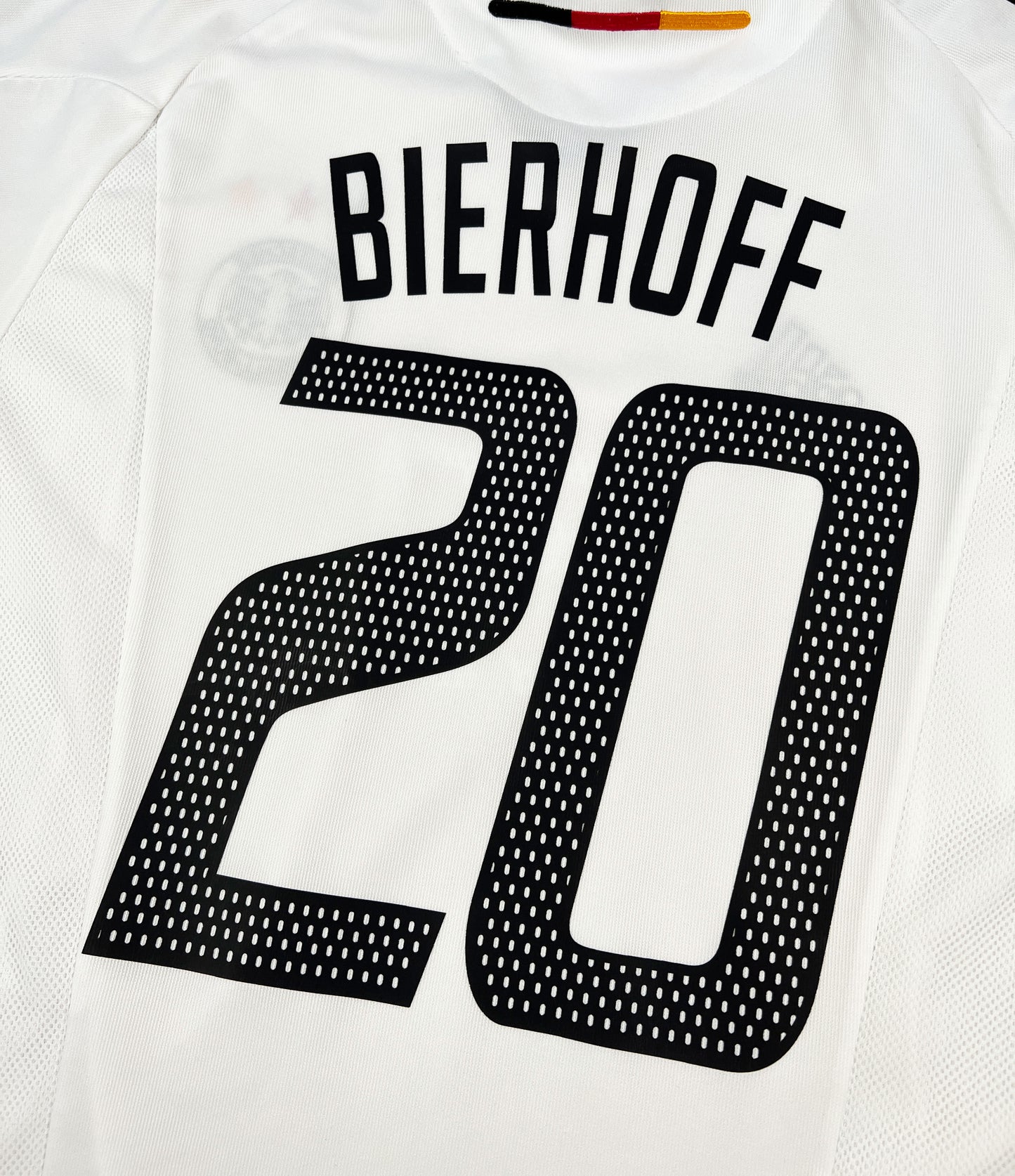 Deutschland 2002-04 "Bierhoff" Heim Trikot "L" adidas