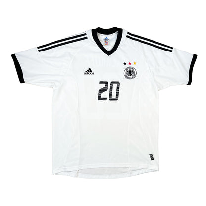 Deutschland 2002-04 "Bierhoff" Heim Trikot "L" adidas