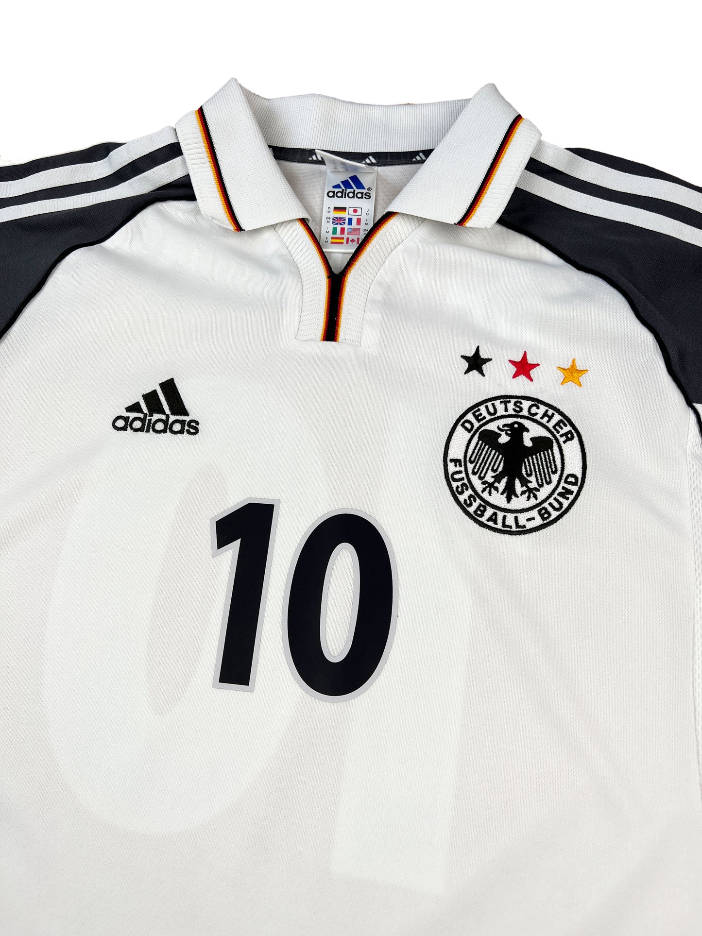 Deutschland 2000-02 "Matthäus" Heim Trikot M adidas