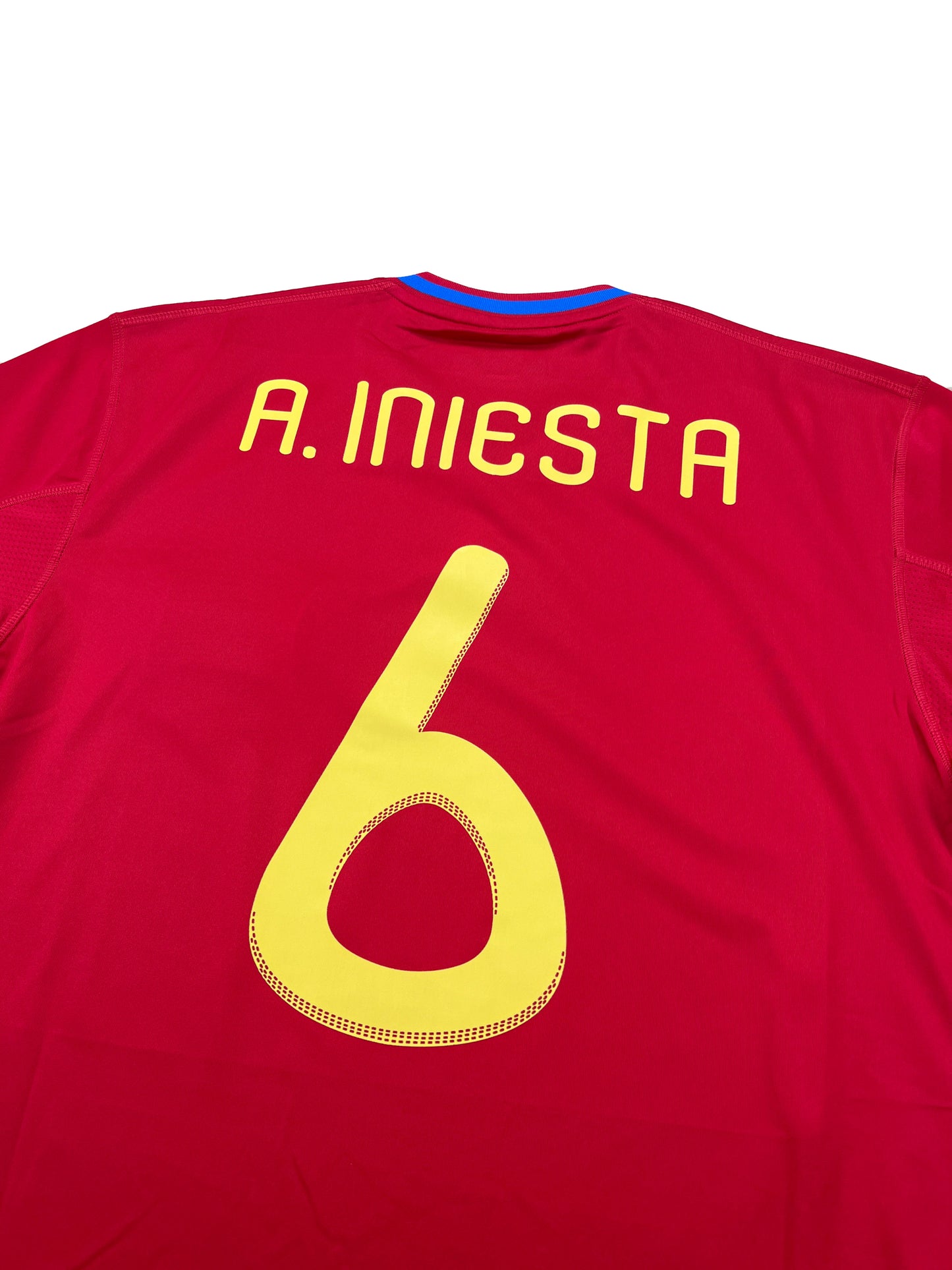 Spanien 2010 "Iniesta" Heim Trikot L adidas