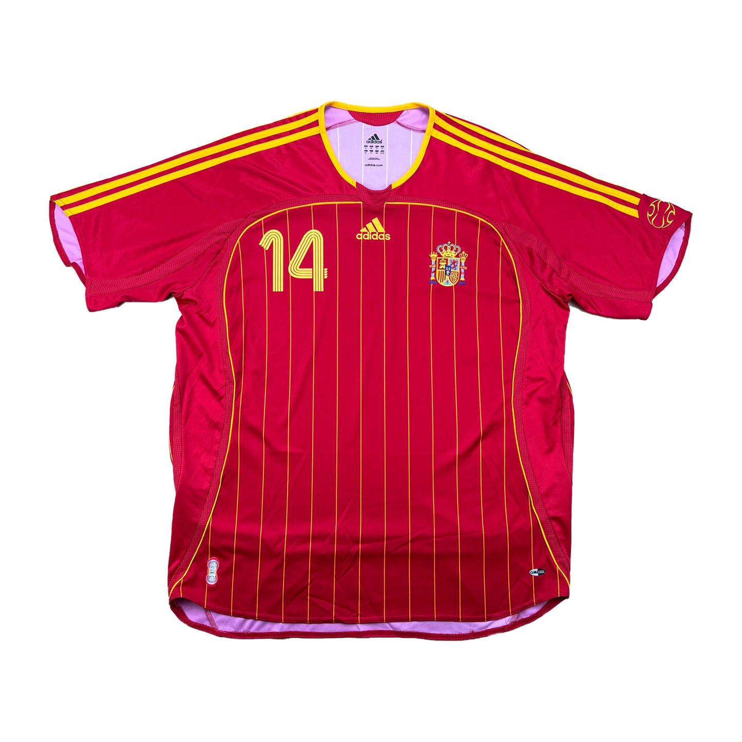 Spanien 2006-08 "Xabi Alonso" Heim Trikot XL adidas