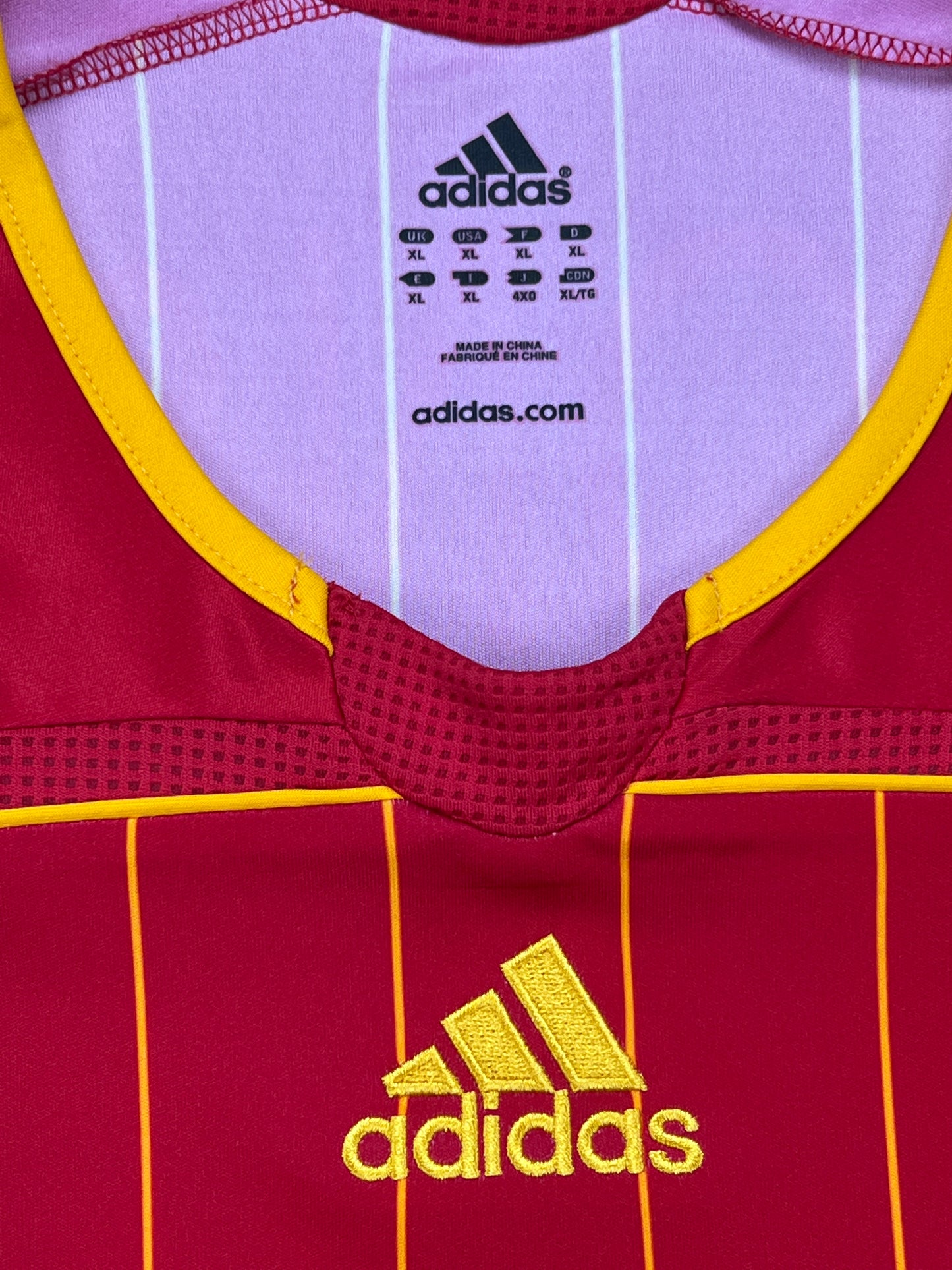 Spanien 2006-08 "Xabi Alonso" Heim Trikot XL adidas