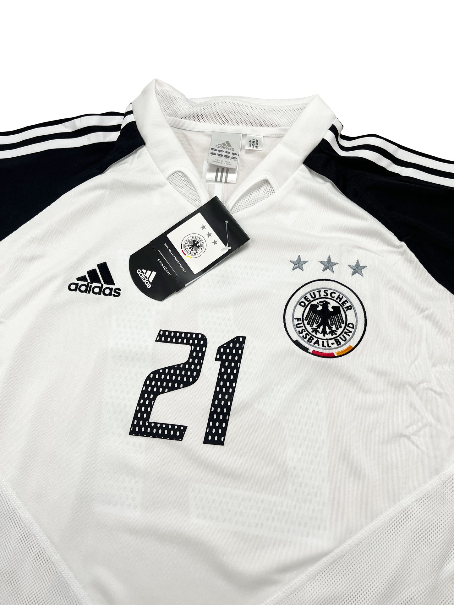 Deutschland 2004-05 "Lahm" Heim Trikot XL adidas