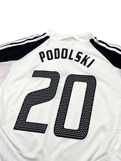 Deutschland 2004-05 "Podolski" Heim Trikot XL adidas