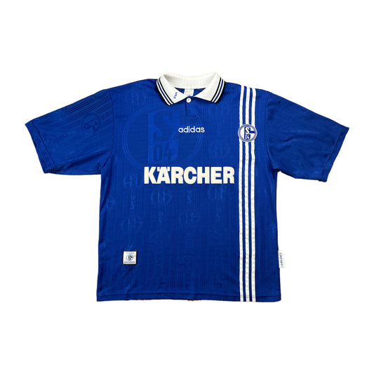 Schalke 04 1996-97 Heim Trikot L adidas