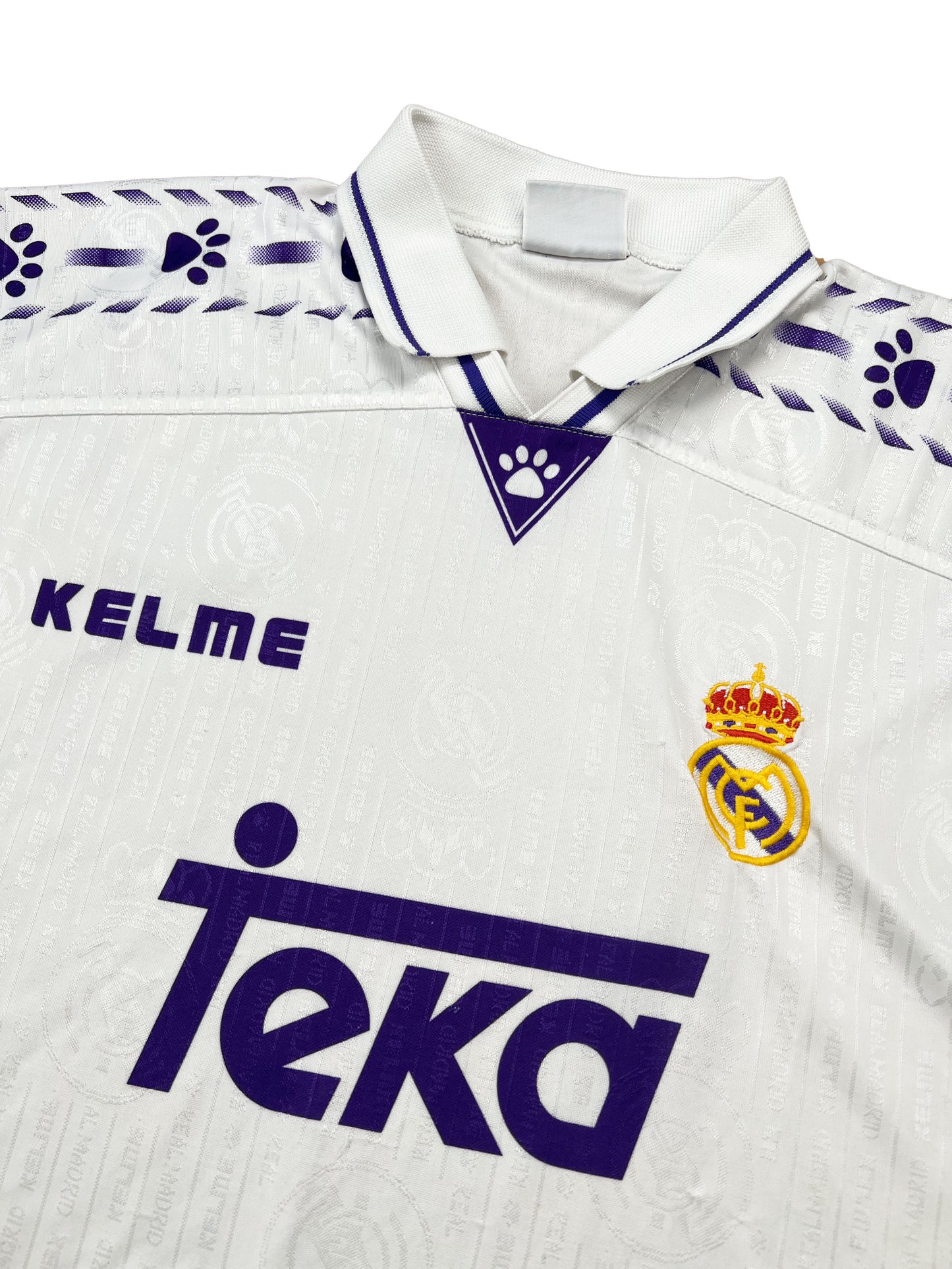 Real Madrid 1996-97 Heim Trikot L Kelme