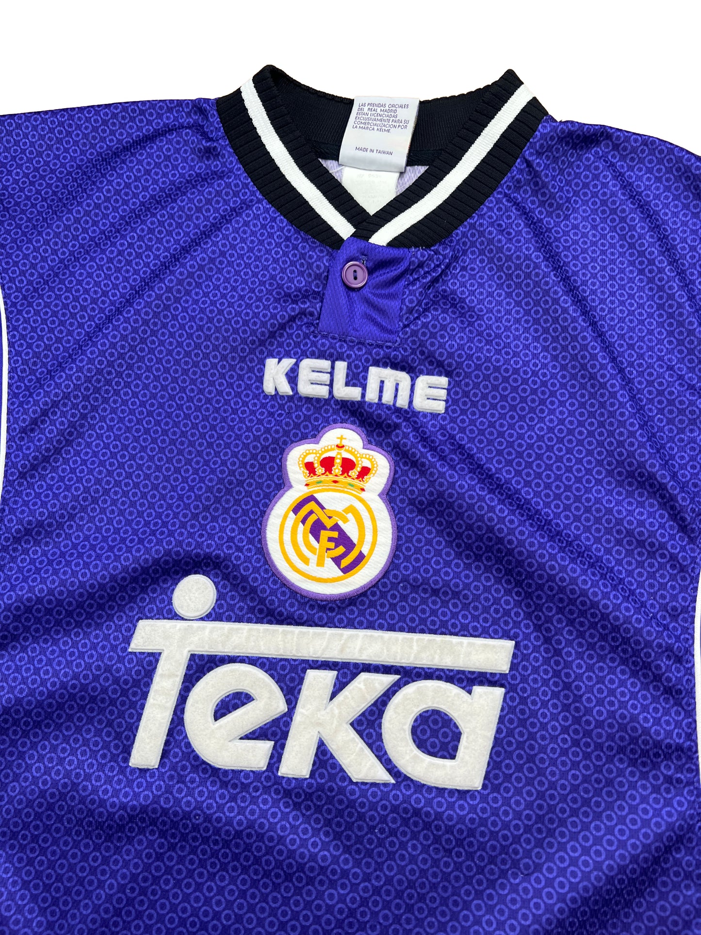 Real Madrid 1997-98 Auswärts Trikot L Kelme