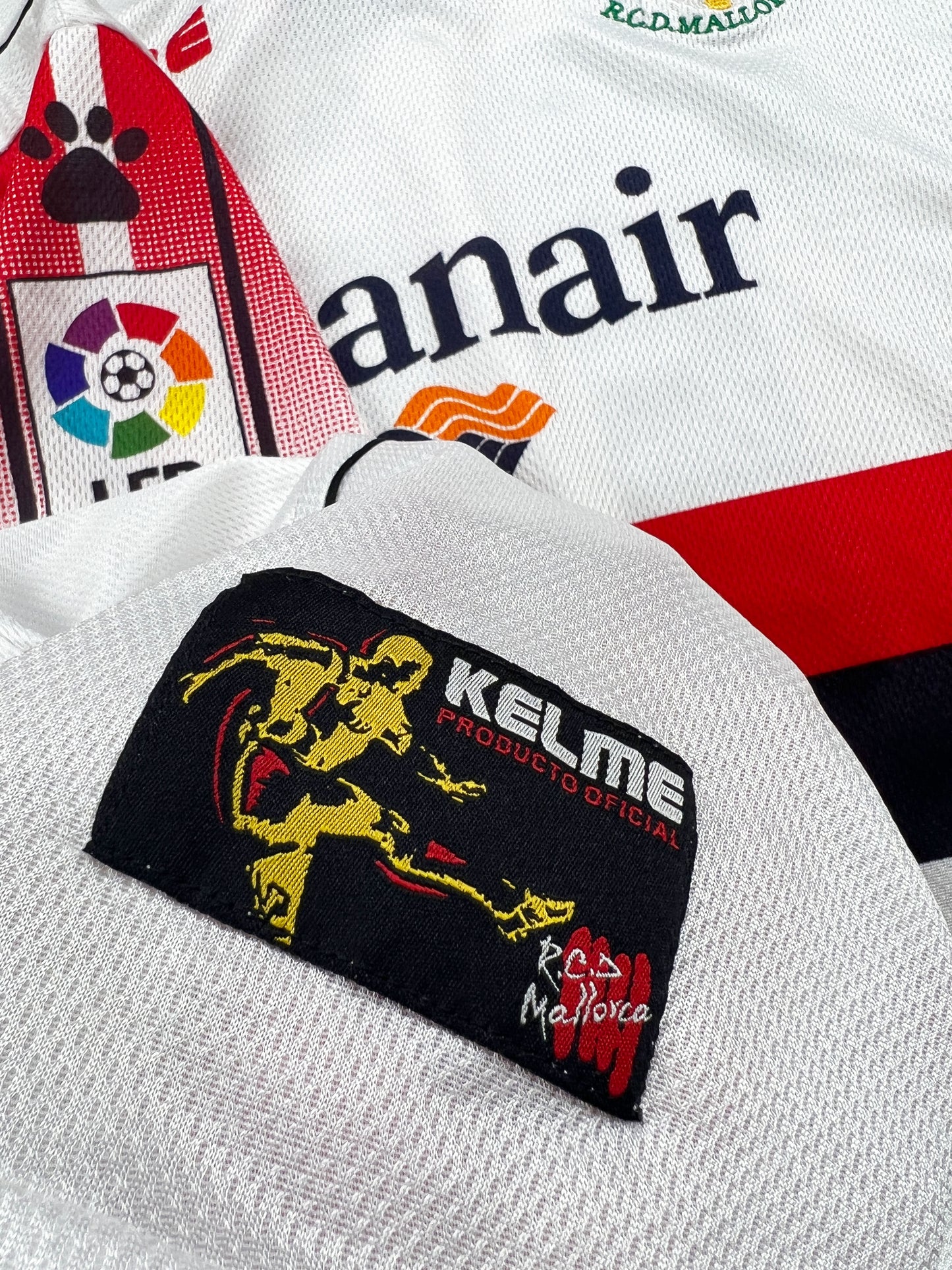 RCD Mallorca 1997-99 "Soler" Auswärts Trikot M KELME