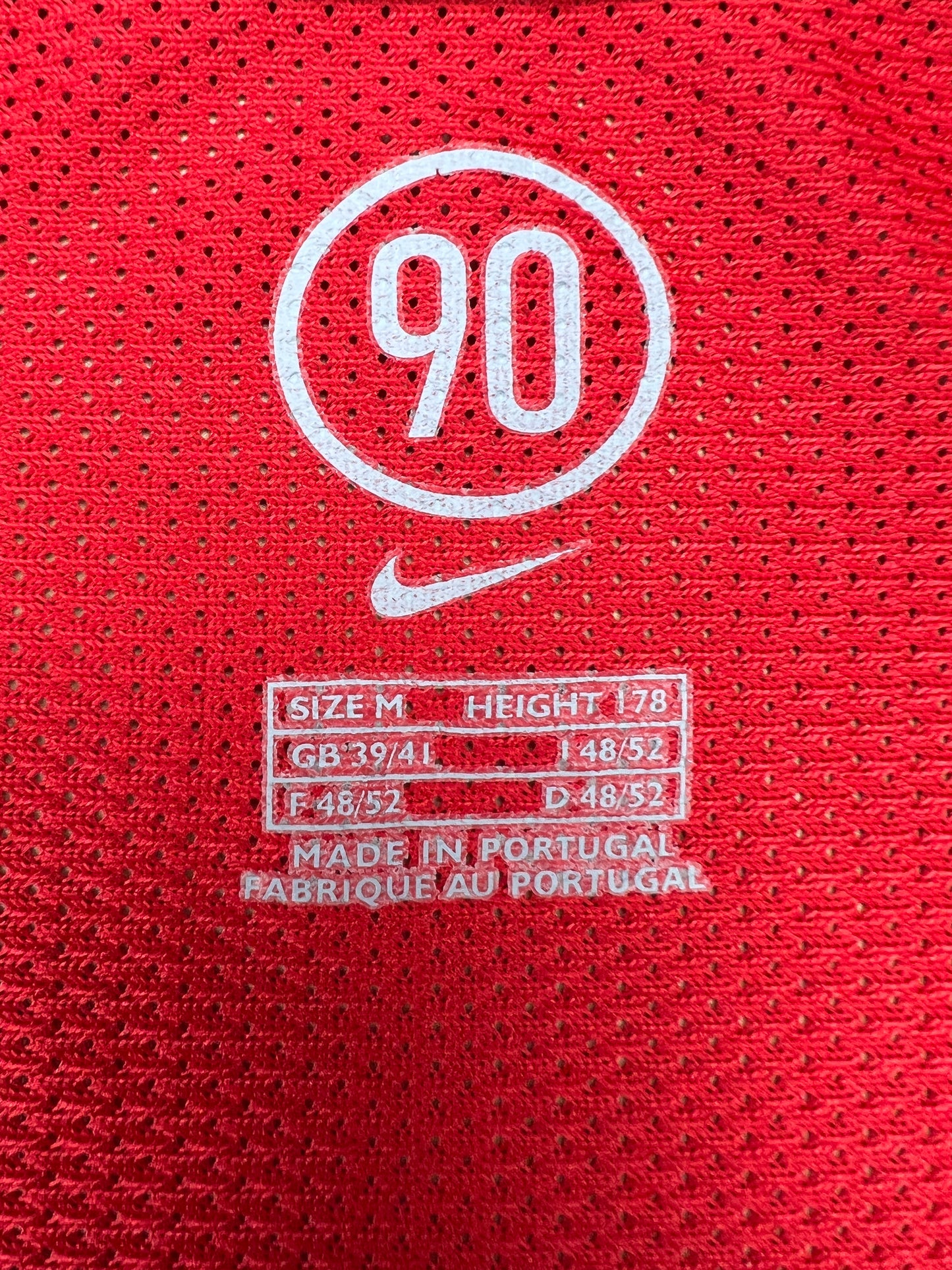 Portugal 2004-06 Heim Trikot M nike total 90