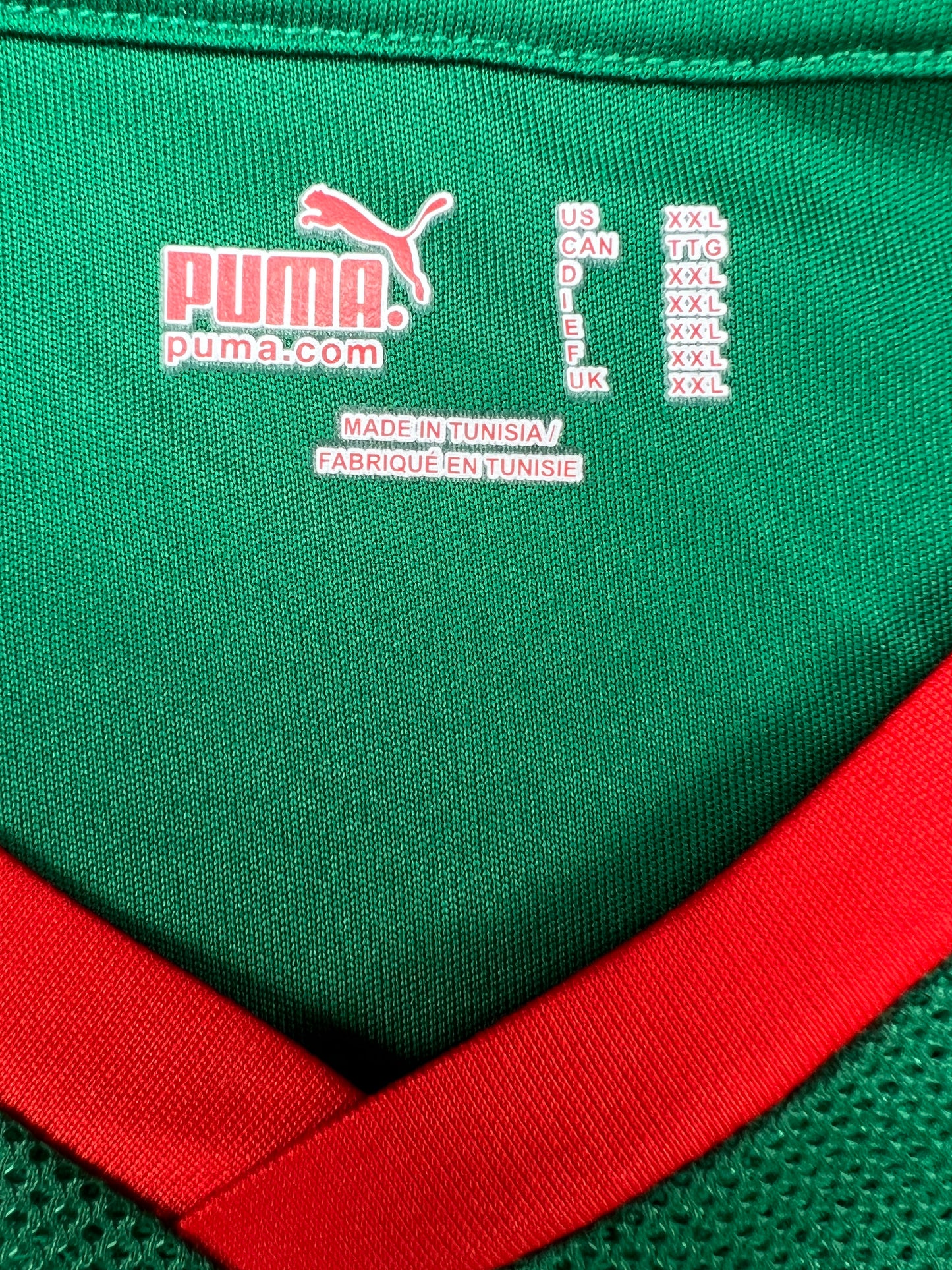 Marokko 2008-10 Heim Trikot XXL puma