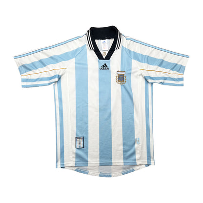 Argentinien 1998 "Claudio Lopez" Heim Trikot S adidas