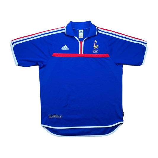 Frankreich 2000-02 Heim Trikot L adidas