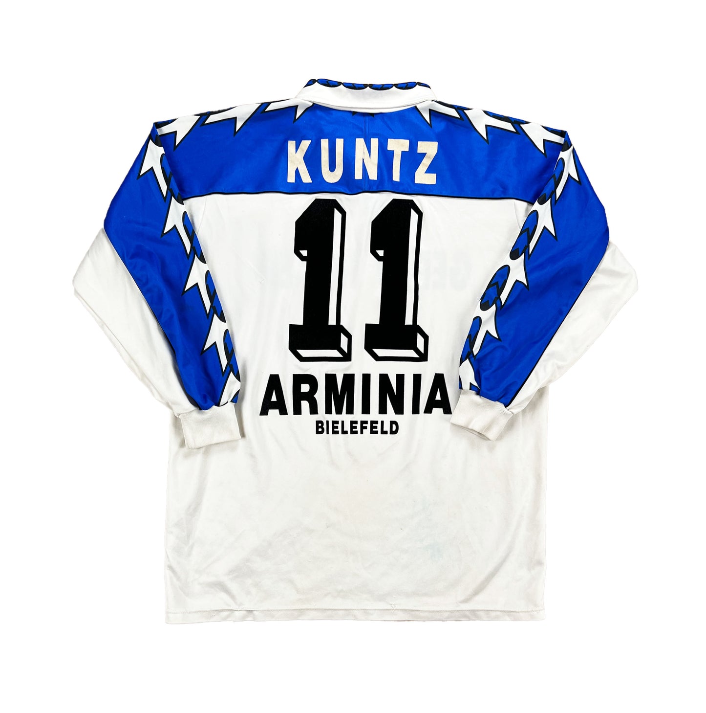 Arminia Bielefeld 1996-98 "Kuntz" Heim Trikot L reusch