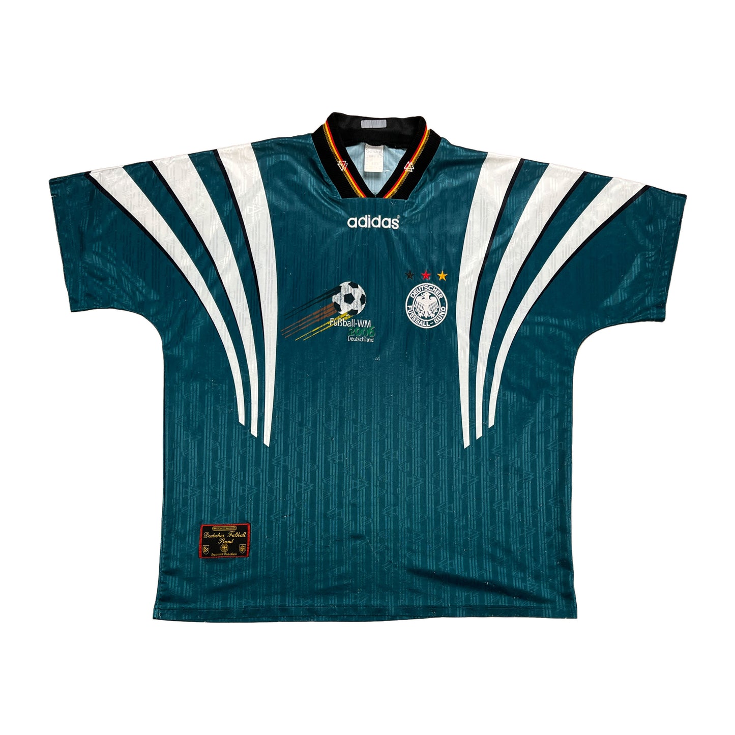 Deutschland 1996 Auswärts Trikot XXL adidas DFB