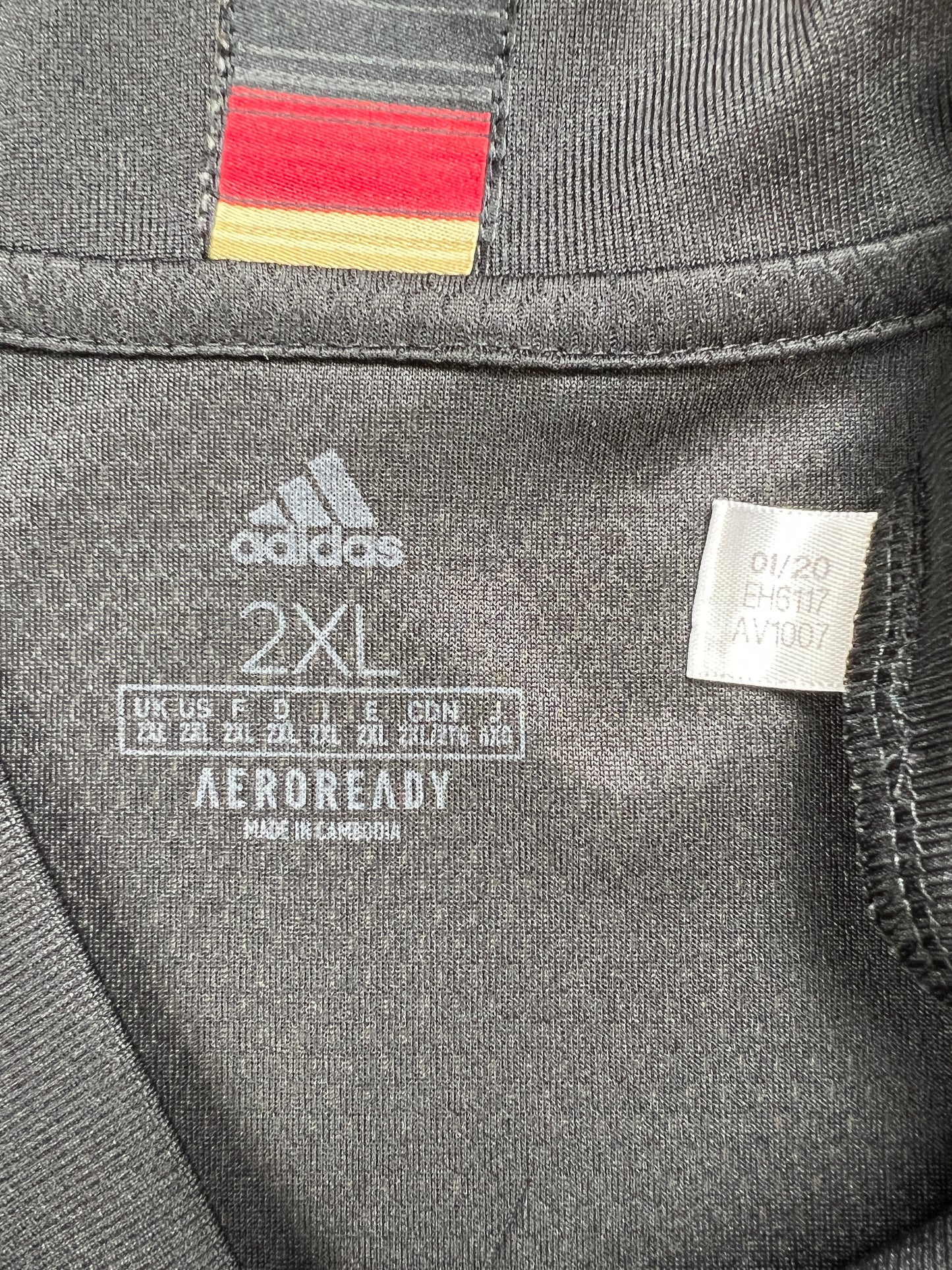 Deutschland 2020 Auswärts Trikot XXL adidas DFB