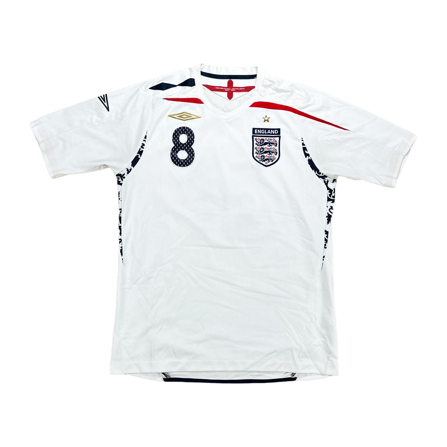 England 2008 Lampard Heim Trikot M umbro