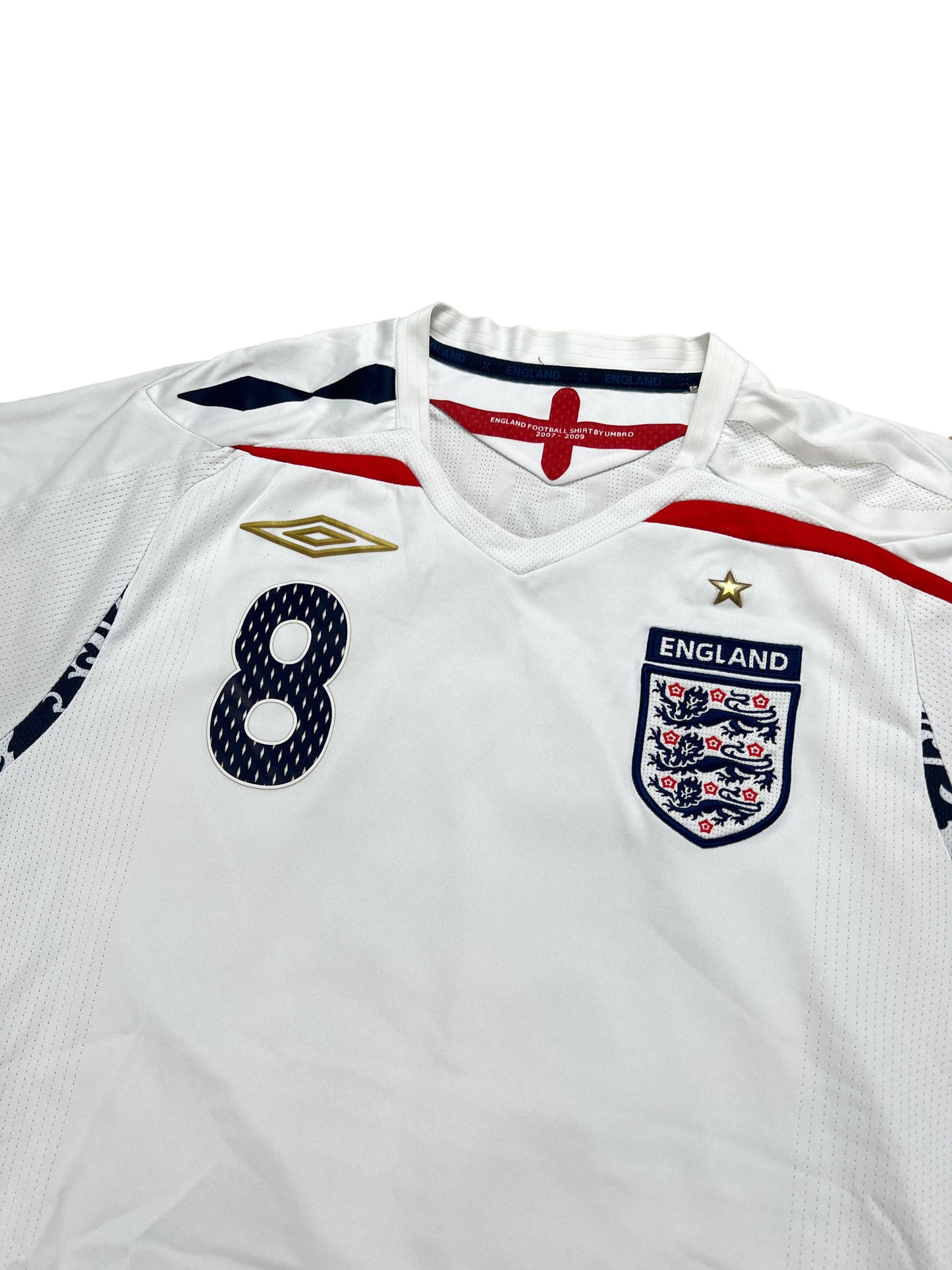 England 2008 Lampard Heim Trikot M umbro