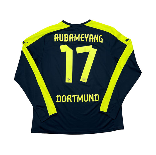 Borussia Dortmund 2013-14 "Aubameyang" Auswärts Trikot L puma BVB