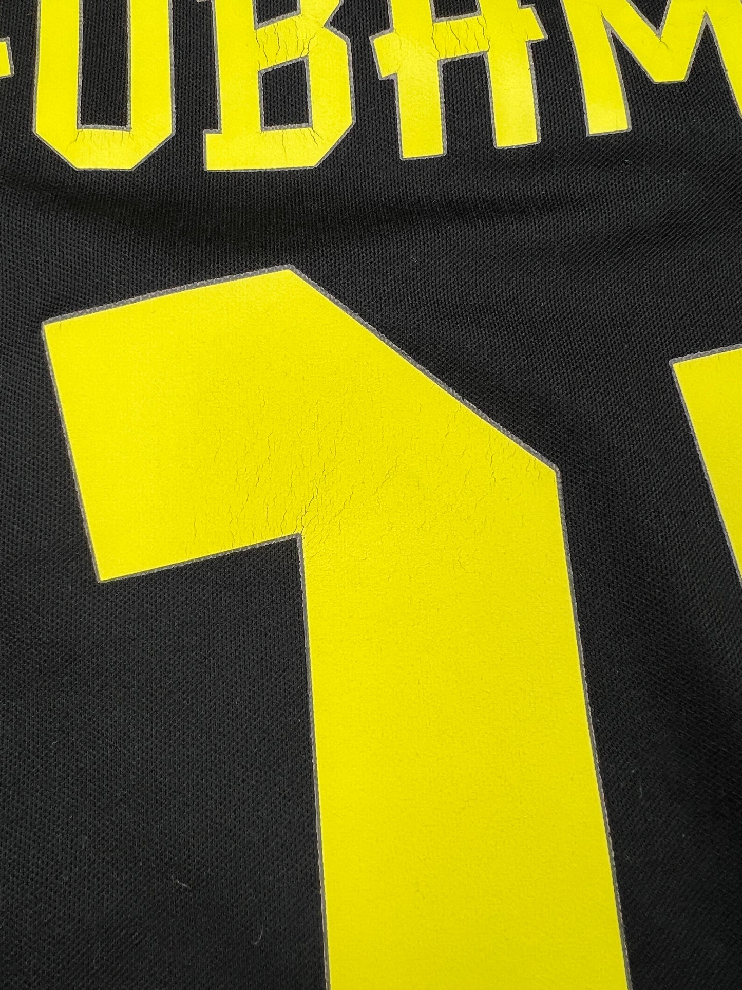 Borussia Dortmund 2013-14 "Aubameyang" Auswärts Trikot L puma BVB