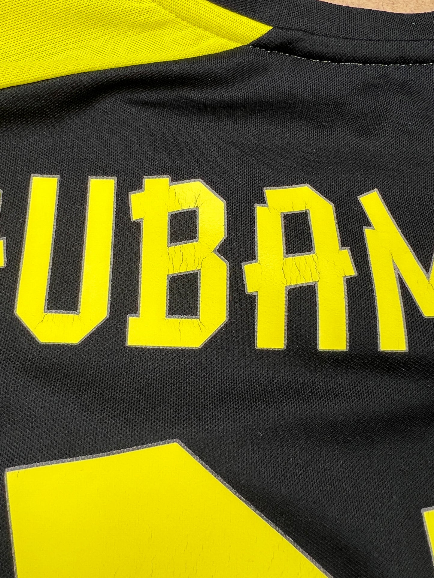 Borussia Dortmund 2013-14 "Aubameyang" Auswärts Trikot L puma BVB