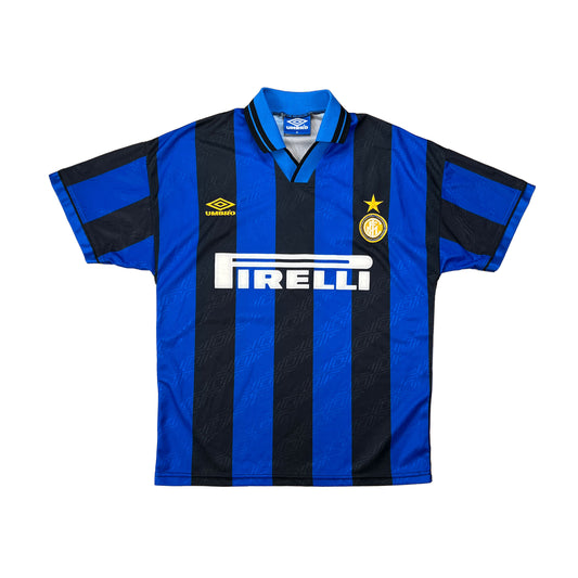 Inter Mailand 1995-96 Heim Trikot M umbro