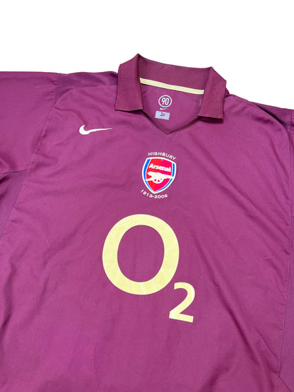 Arsenal 2005-06 Heim Trikot XL nike total 90 *highbury*