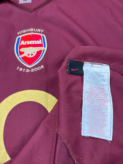 Arsenal 2005-06 Heim Trikot XL nike total 90 *highbury*