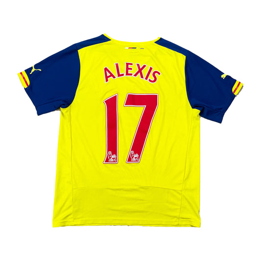 Arsenal 2014-15 "Alexis Sanchez" Auswärts Trikot M puma