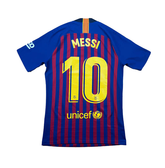 Barcelona 2018-19 "Messi" Heim Trikot S Nike Vaporknit