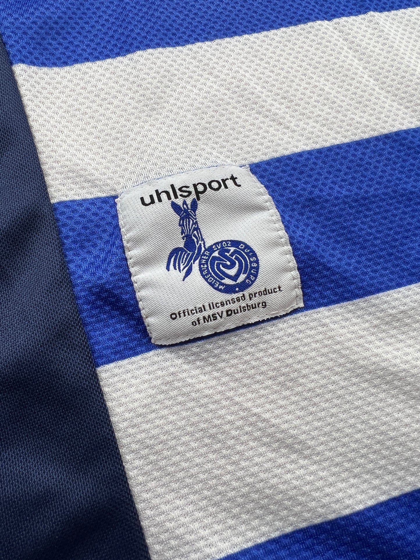 MSV Duisburg 2005-06 Heim Trikot XXL (L fit) uhlsport