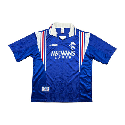 Glasgow Rangers 1996-97 Heim Trikot XL adidas