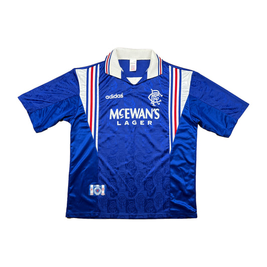 Glasgow Rangers 1996-97 Heim Trikot XL adidas