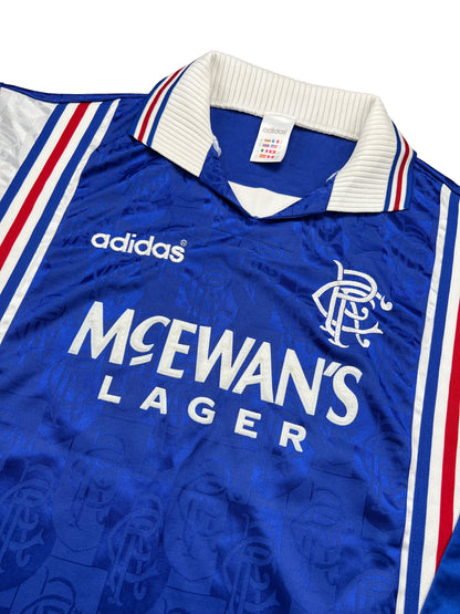 Glasgow Rangers 1996-97 Heim Trikot XL adidas