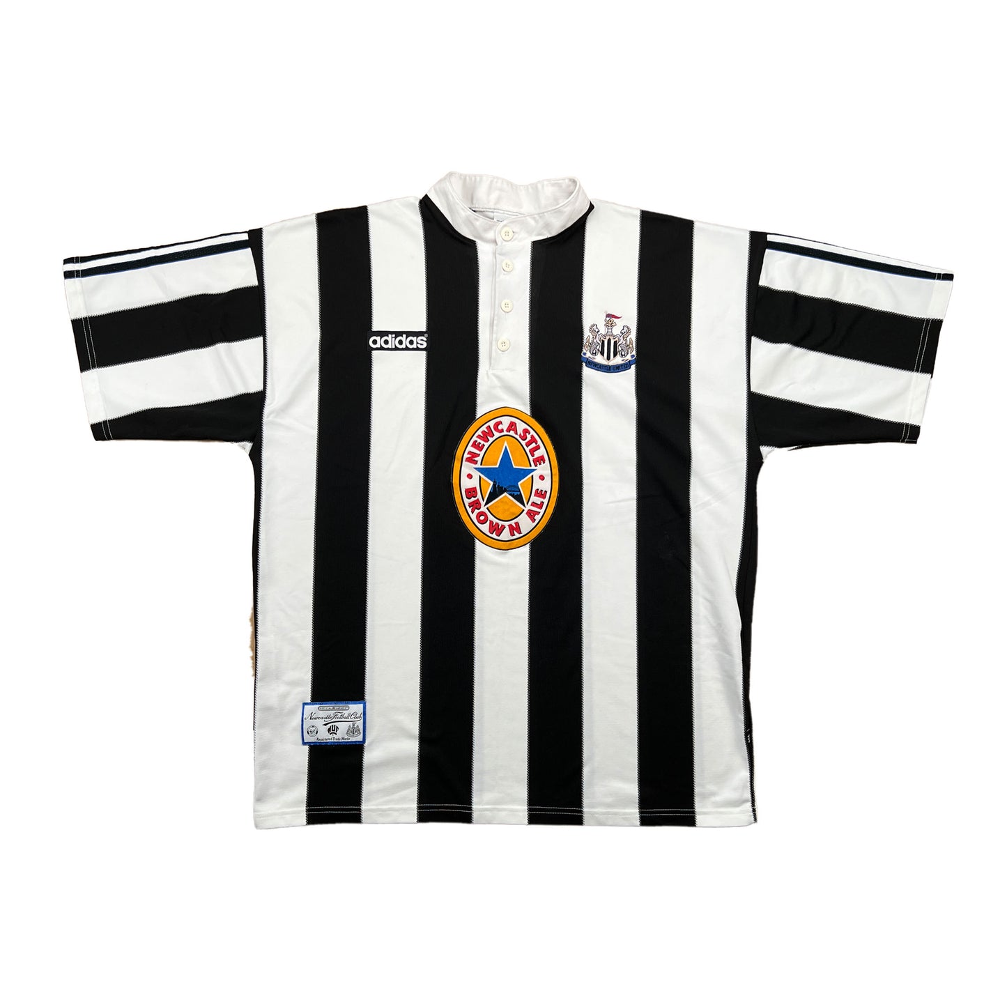 Newcastle United 1995-97 Heim Trikot XXL adidas