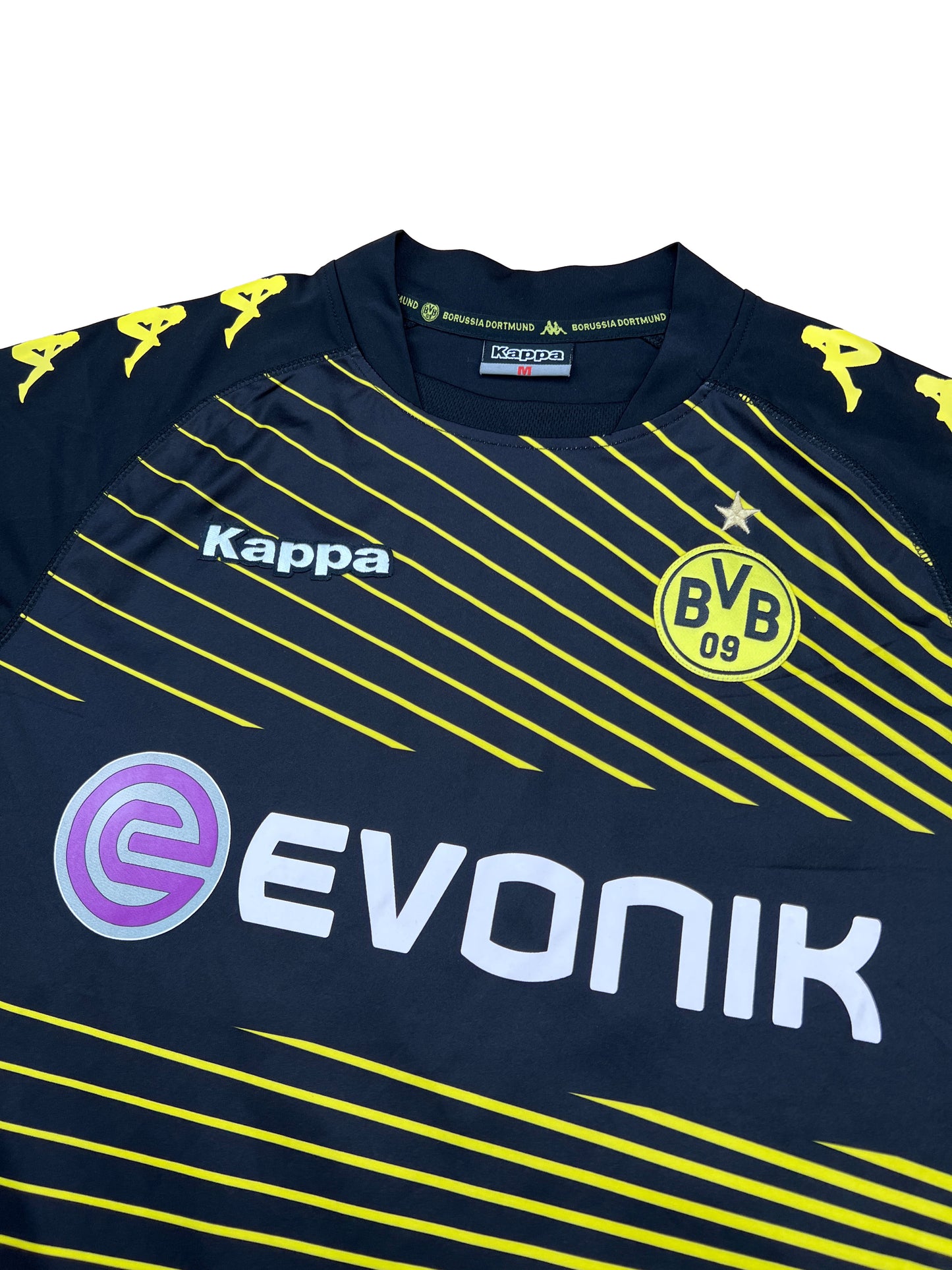 Borussia Dortmund 2009-10 "Hummels" Auswärts Trikot M kappa *100 Jahre* BVB