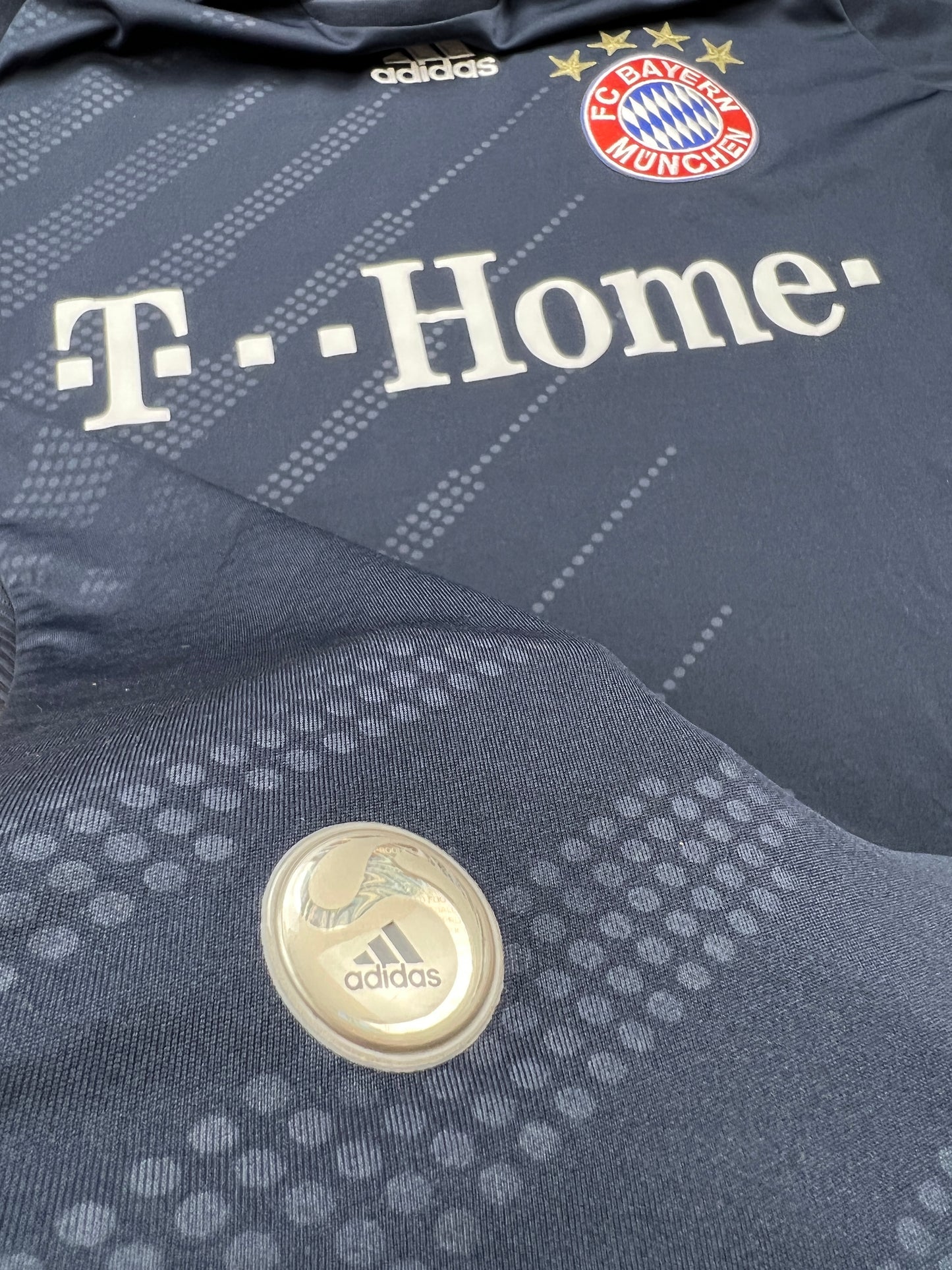 Bayern München 2008-10 "Schweinsteiger" Auswärts Trikot Gr.176 adidas