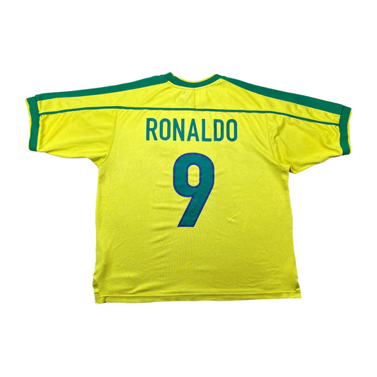 Brasilien 1998-00 "Ronaldo" Heim Trikot XL nike