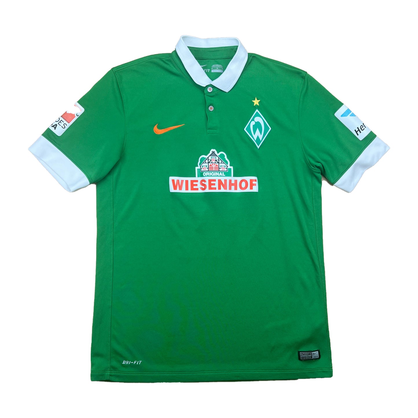 Werder Bremen 2014-15 "Selke" Heim Trikot M nike