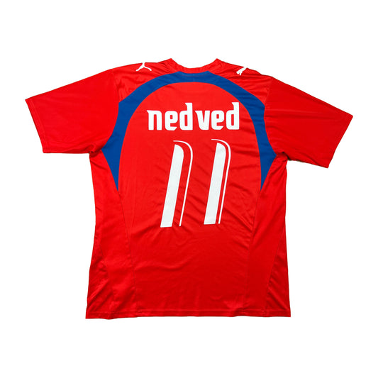 Tschechien 2006-08 "Nedved" Heim Trikot "L" puma