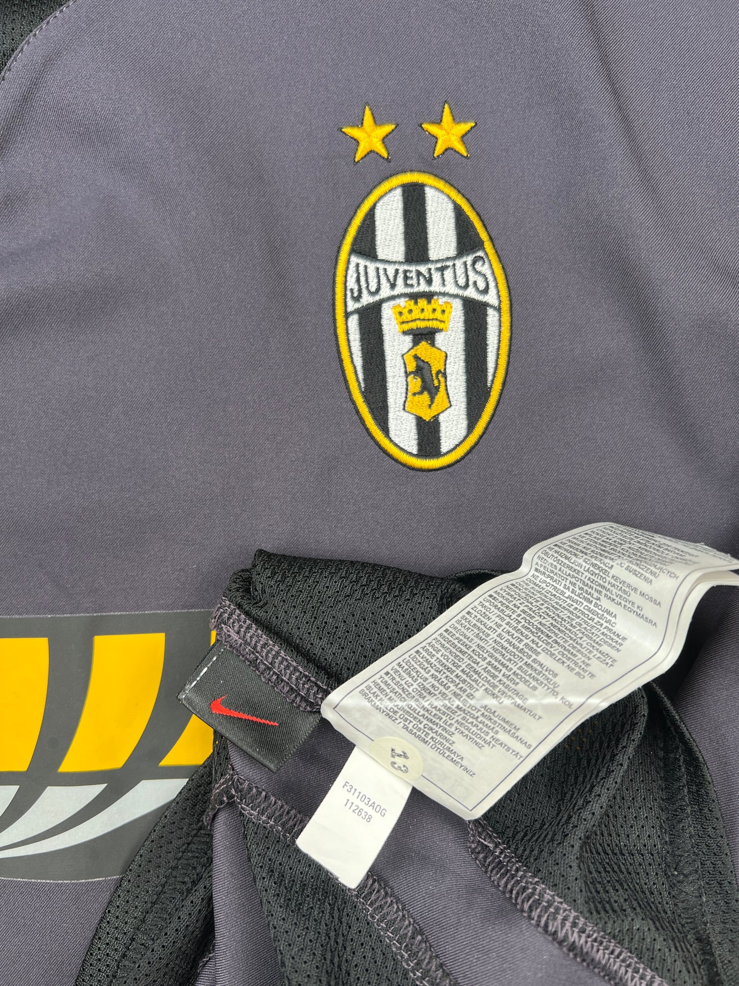 Juventus 2003-04 "Davids" Drittes Trikot L nike