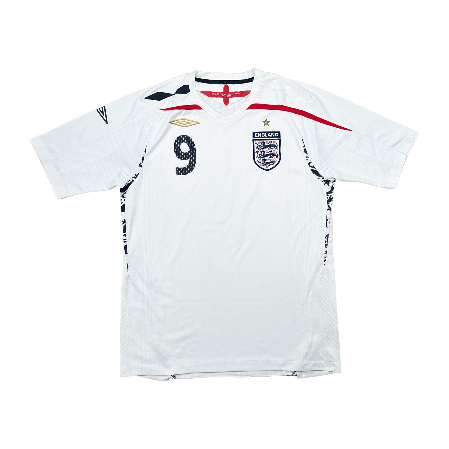 England 2008 "Rooney" Heim Trikot M umbro