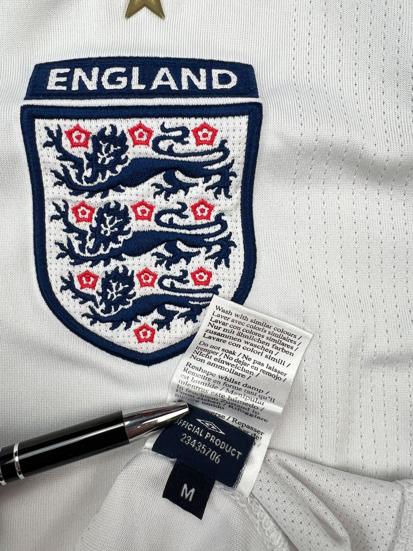 England 2008 "Rooney" Heim Trikot M umbro