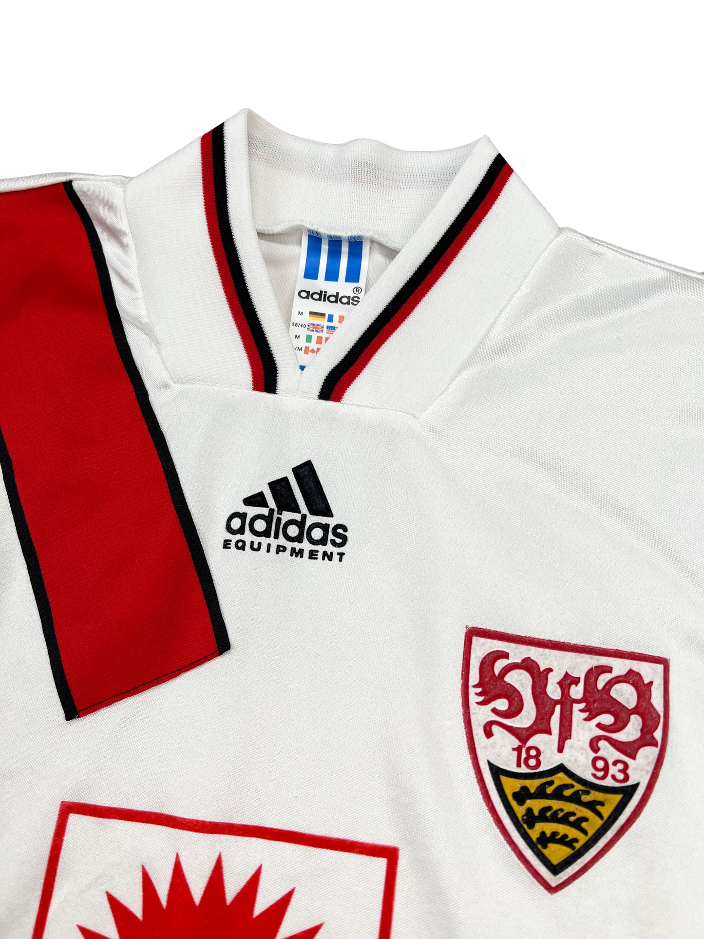 VfB Stuttgart 1993-95 Heim Trikot M adidas