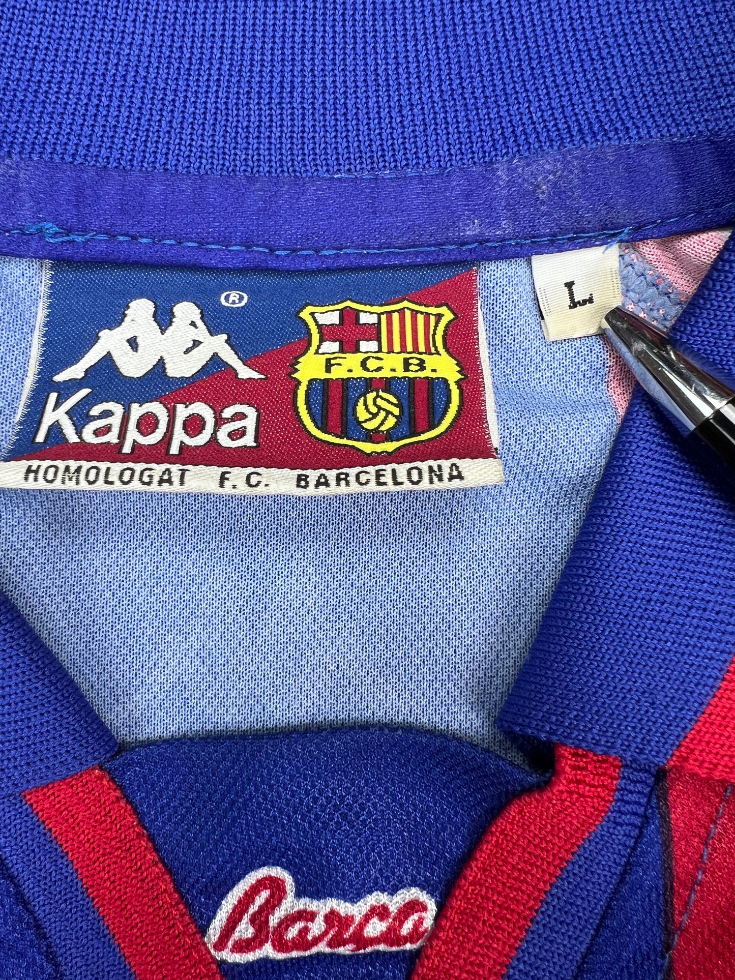 Barcelona 1995-97 Heim Trikot L kappa