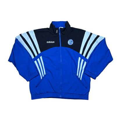 Schalke 04 90er Trainingsjacke L adidas