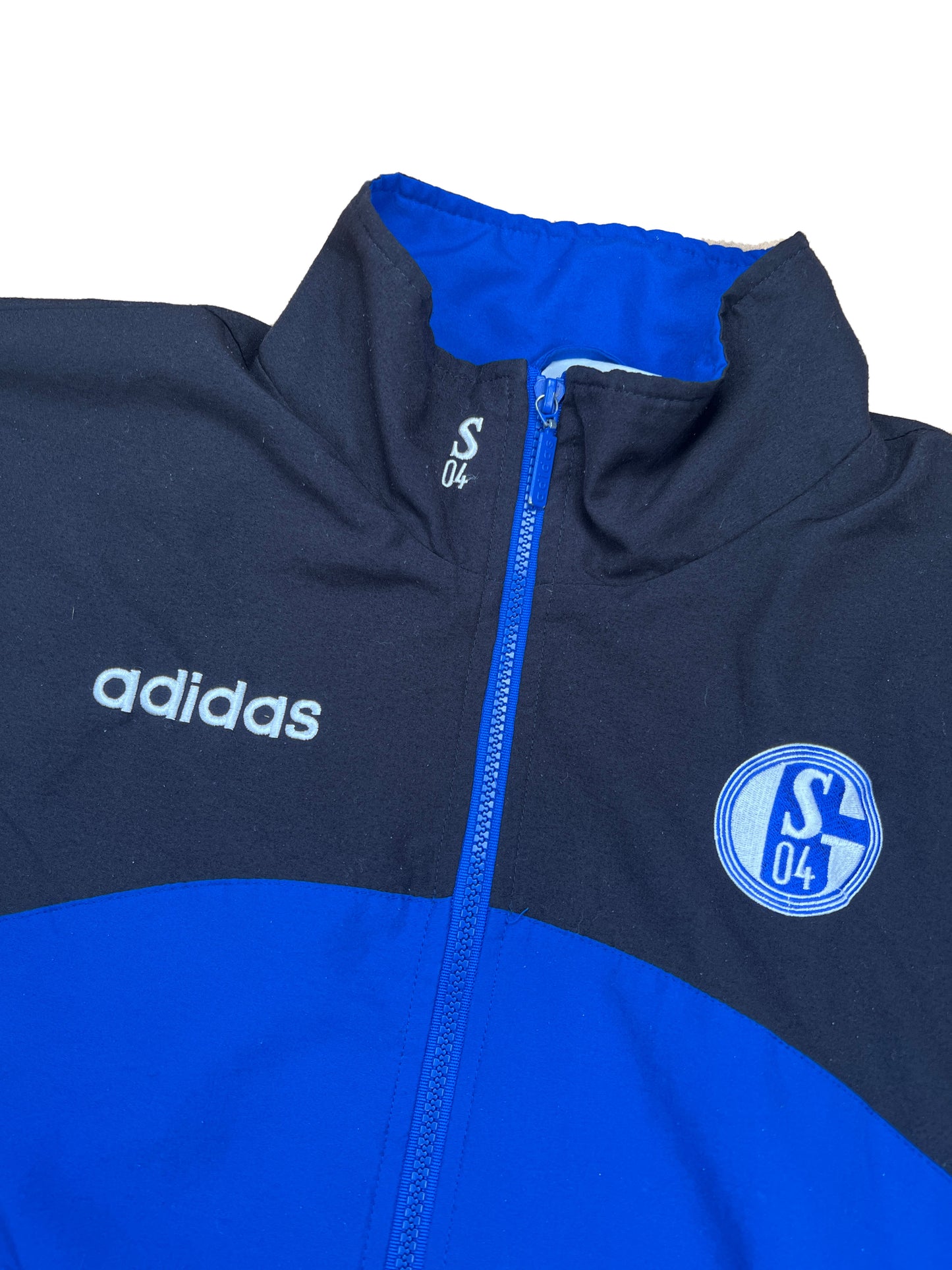 Schalke 04 90er Trainingsjacke L adidas