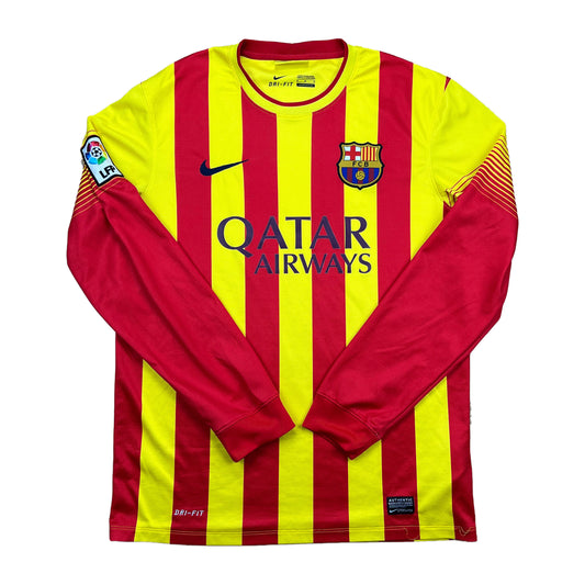 Barcelona 2013-14 Auswärts Trikot M nike