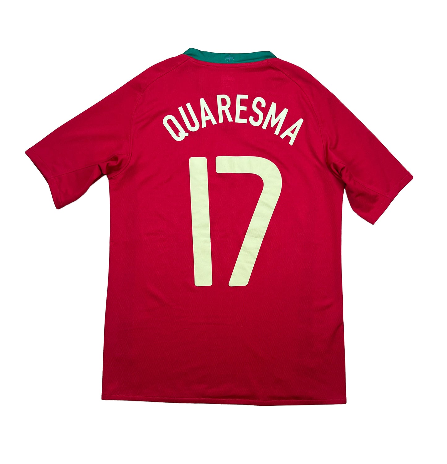 Portugal 2008 "Quaresma" Heim Trikot "Gr.176 (wie XS)" Nike