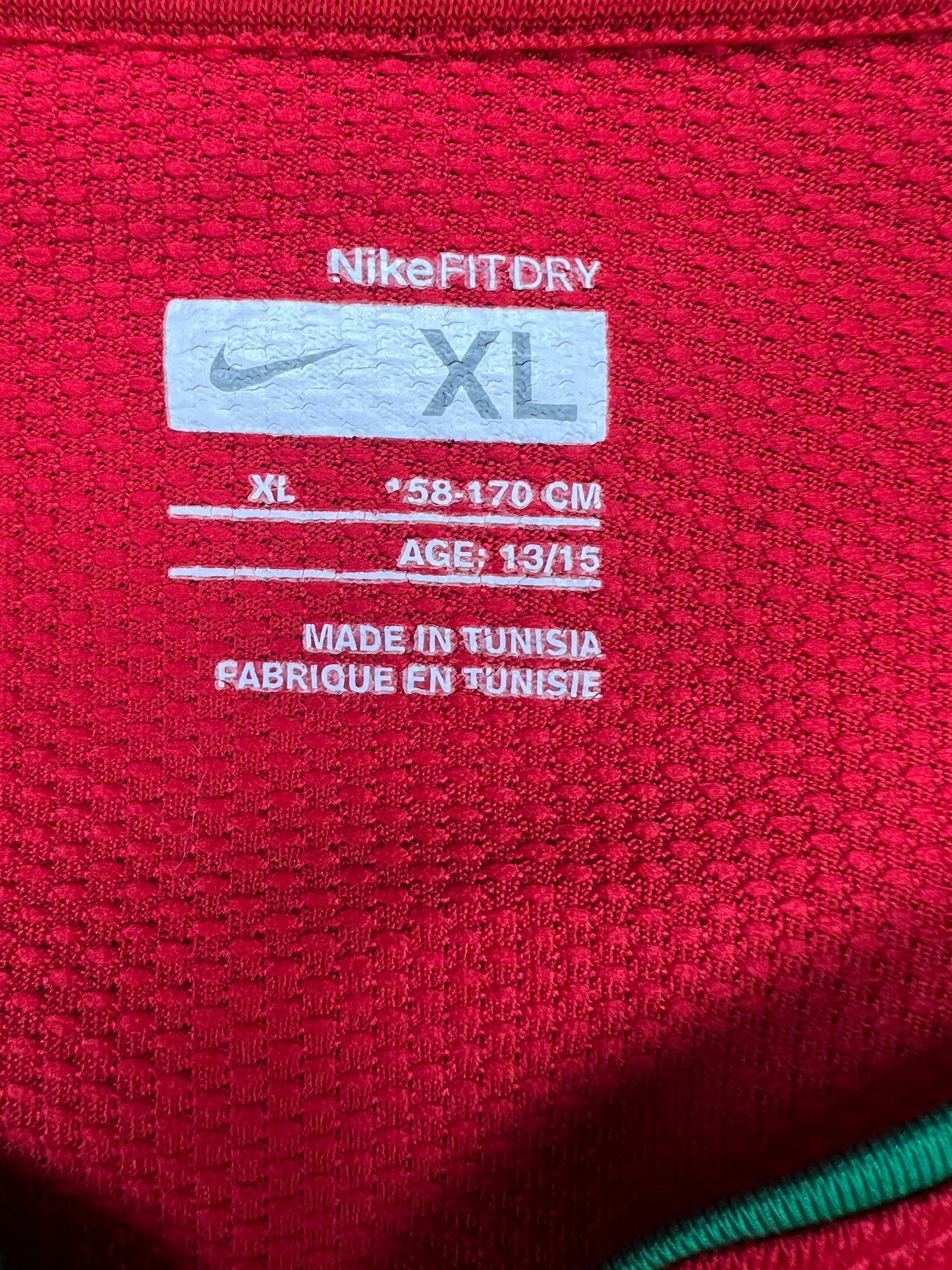 Portugal 2008 "Quaresma" Heim Trikot "Gr.176 (wie XS)" Nike