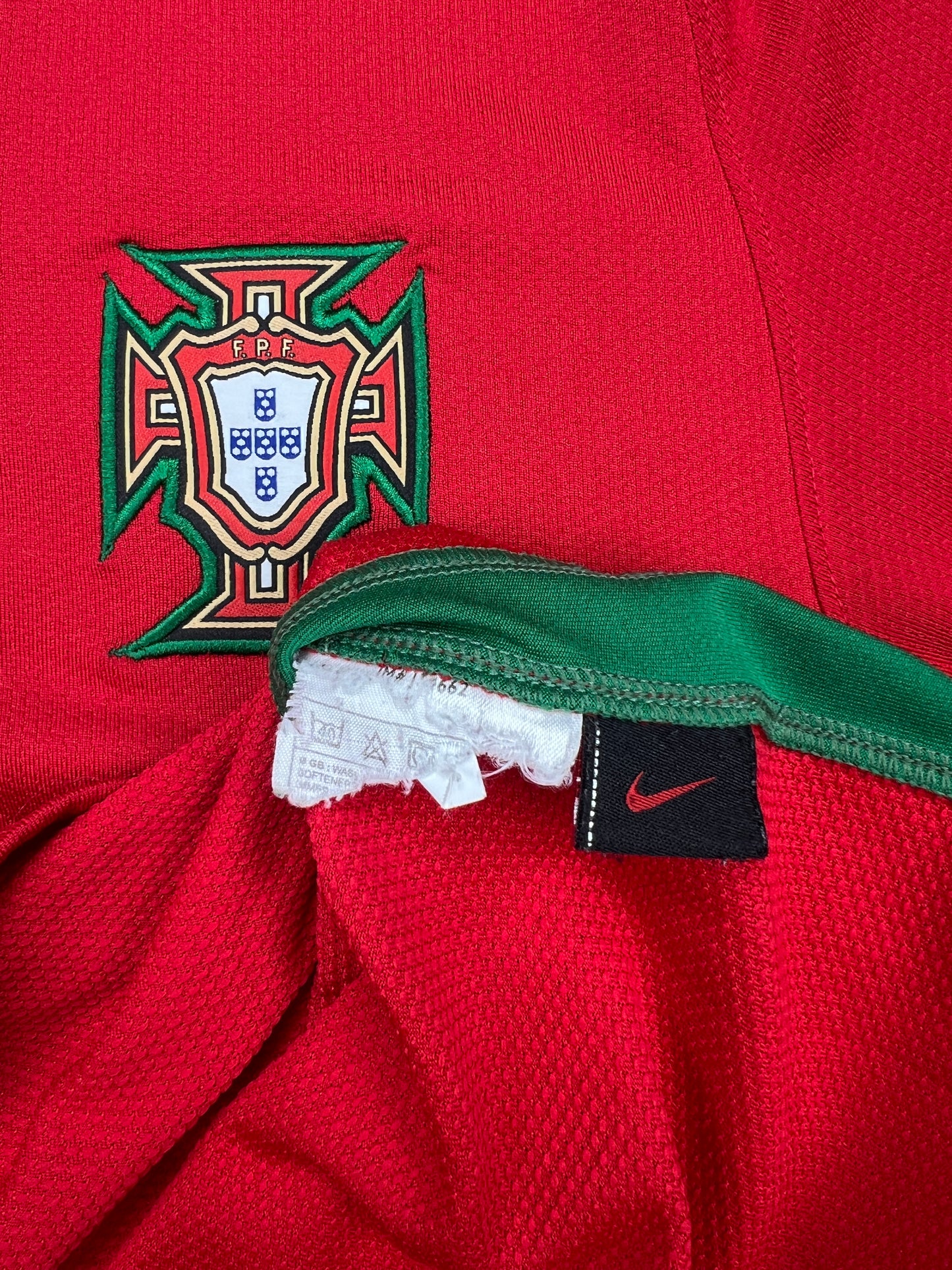 Portugal 2008 "Quaresma" Heim Trikot "Gr.176 (wie XS)" Nike